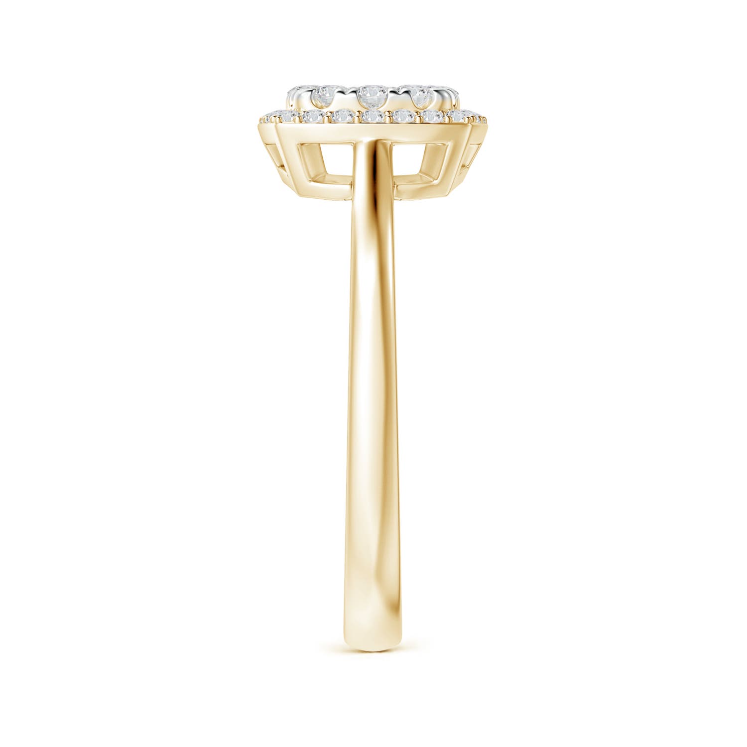 H, SI2 / 0.76 CT / 14 KT Yellow Gold