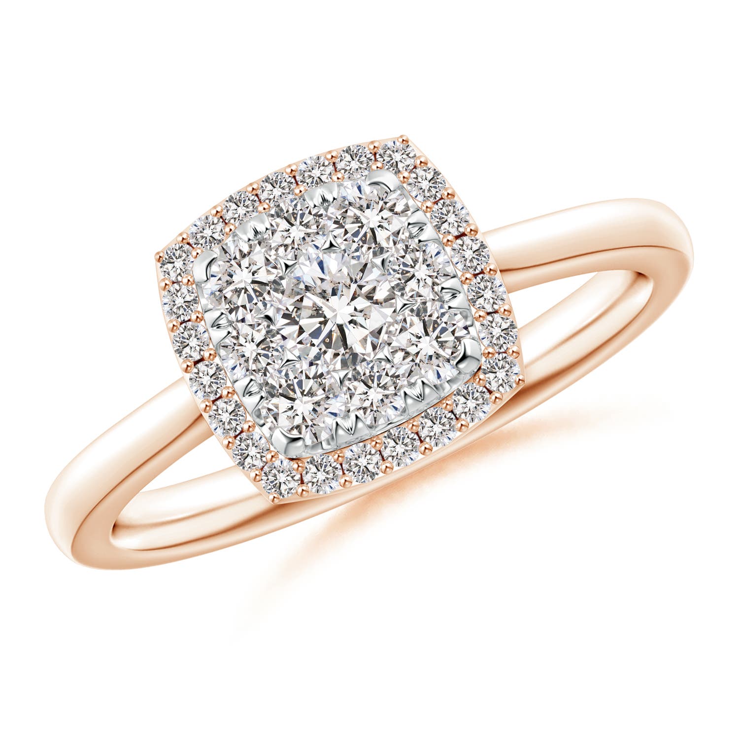 I-J, I1-I2 / 0.76 CT / 14 KT Rose Gold