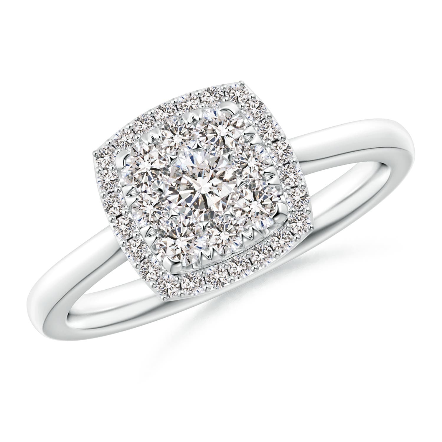 I-J, I1-I2 / 0.76 CT / 14 KT White Gold