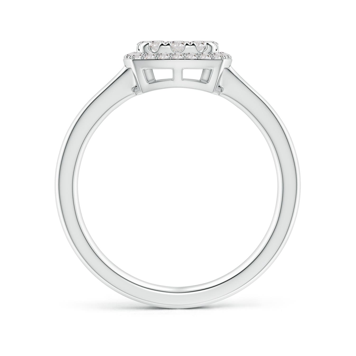 I-J, I1-I2 / 0.76 CT / 14 KT White Gold