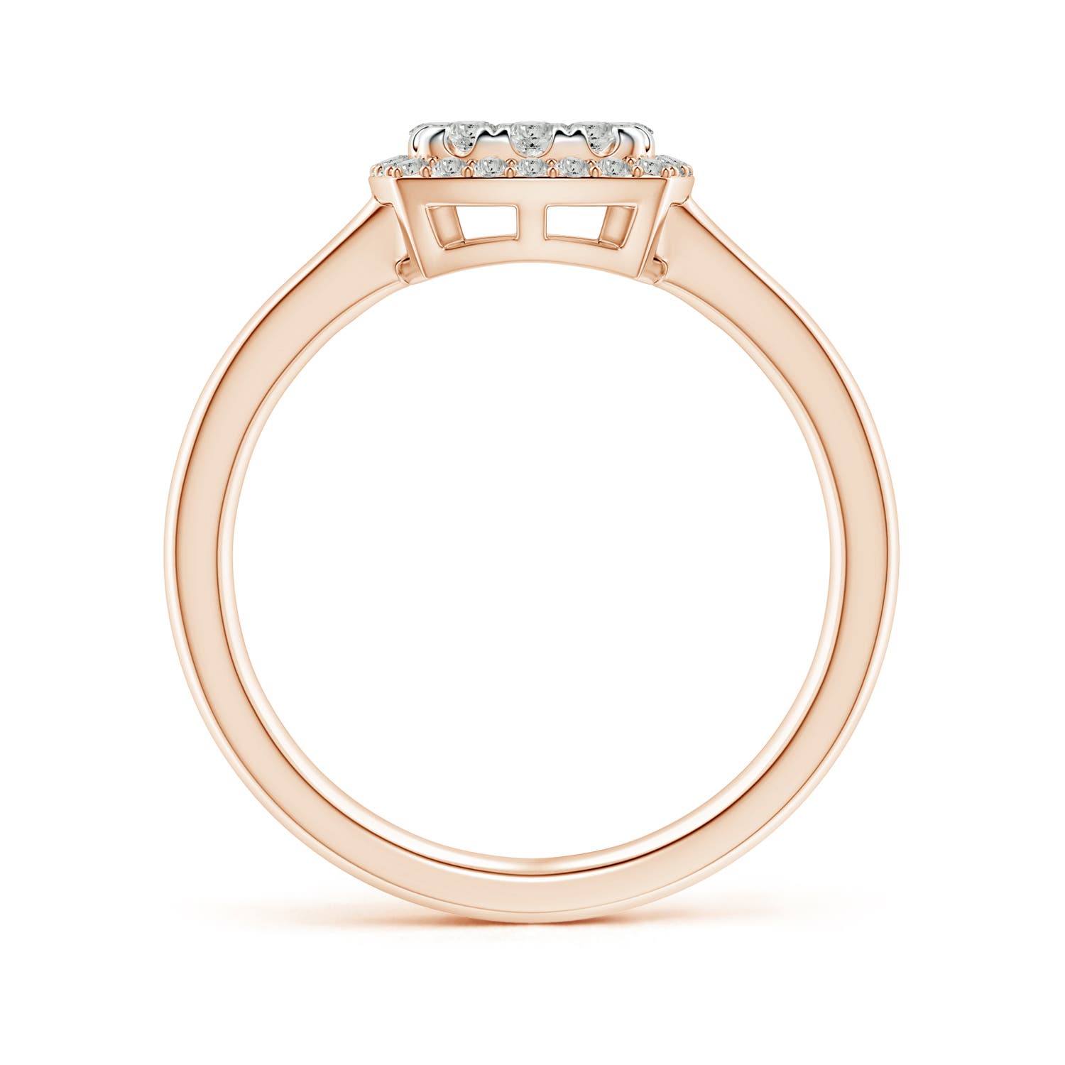 K, I3 / 0.76 CT / 14 KT Rose Gold