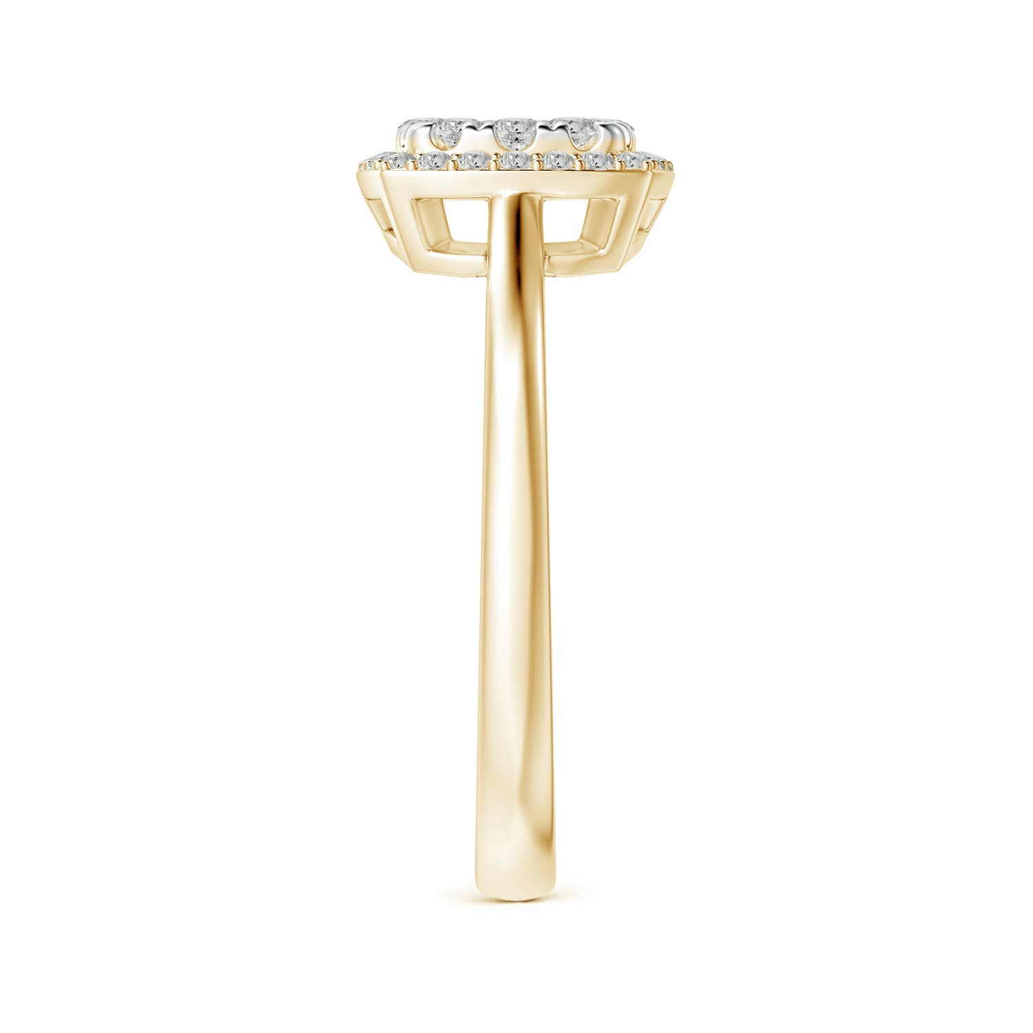 K, I3 / 0.76 CT / 14 KT Yellow Gold