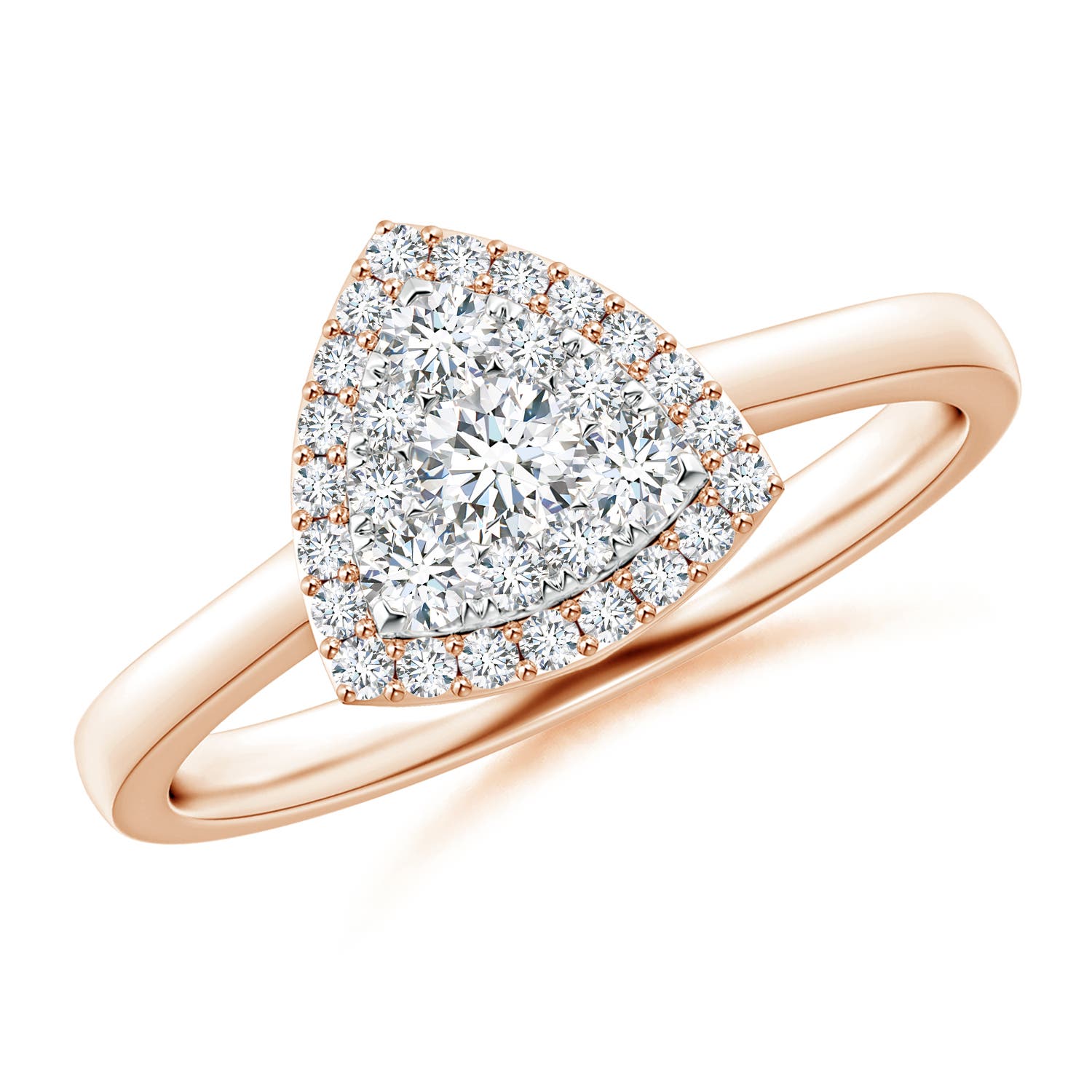 G, VS2 / 0.49 CT / 14 KT Rose Gold