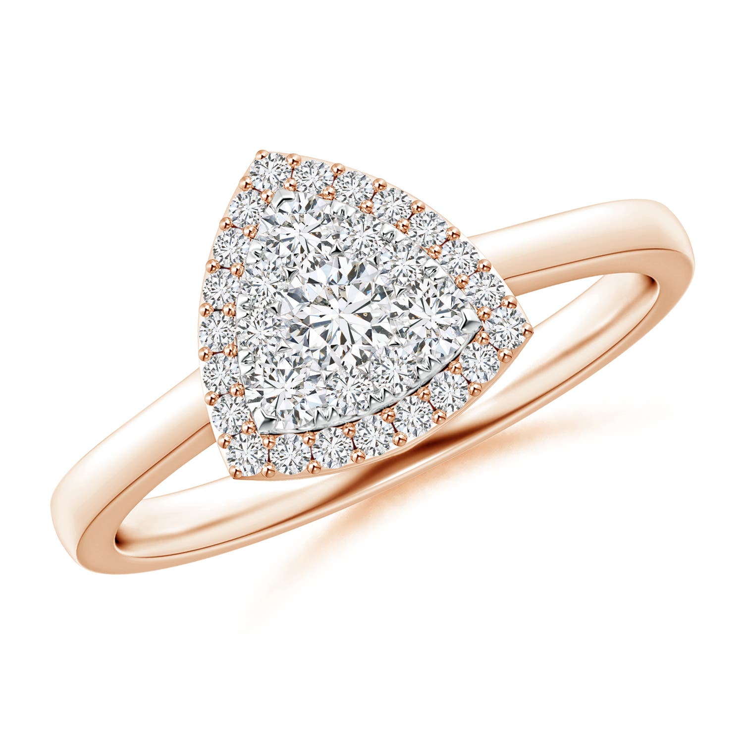 H, SI2 / 0.49 CT / 14 KT Rose Gold