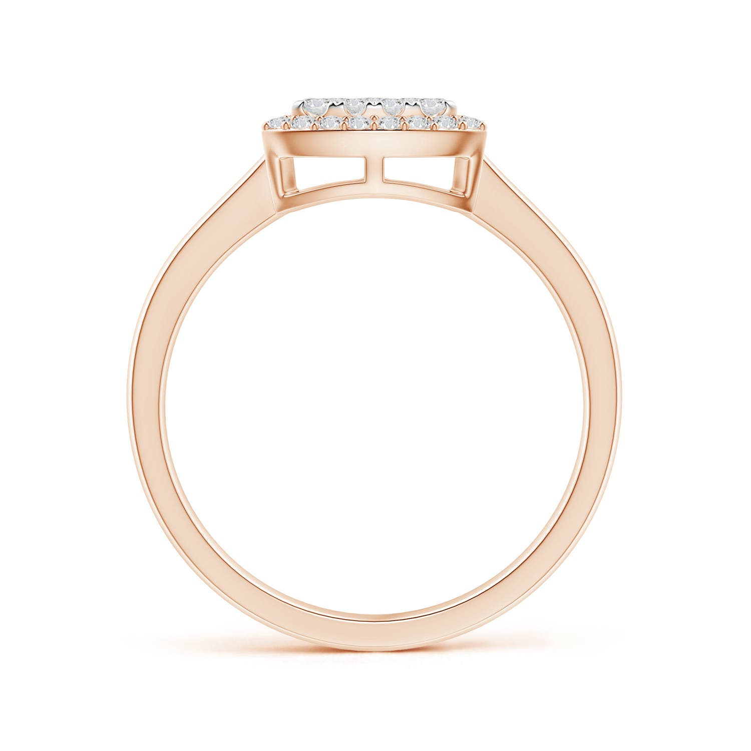 H, SI2 / 0.49 CT / 14 KT Rose Gold