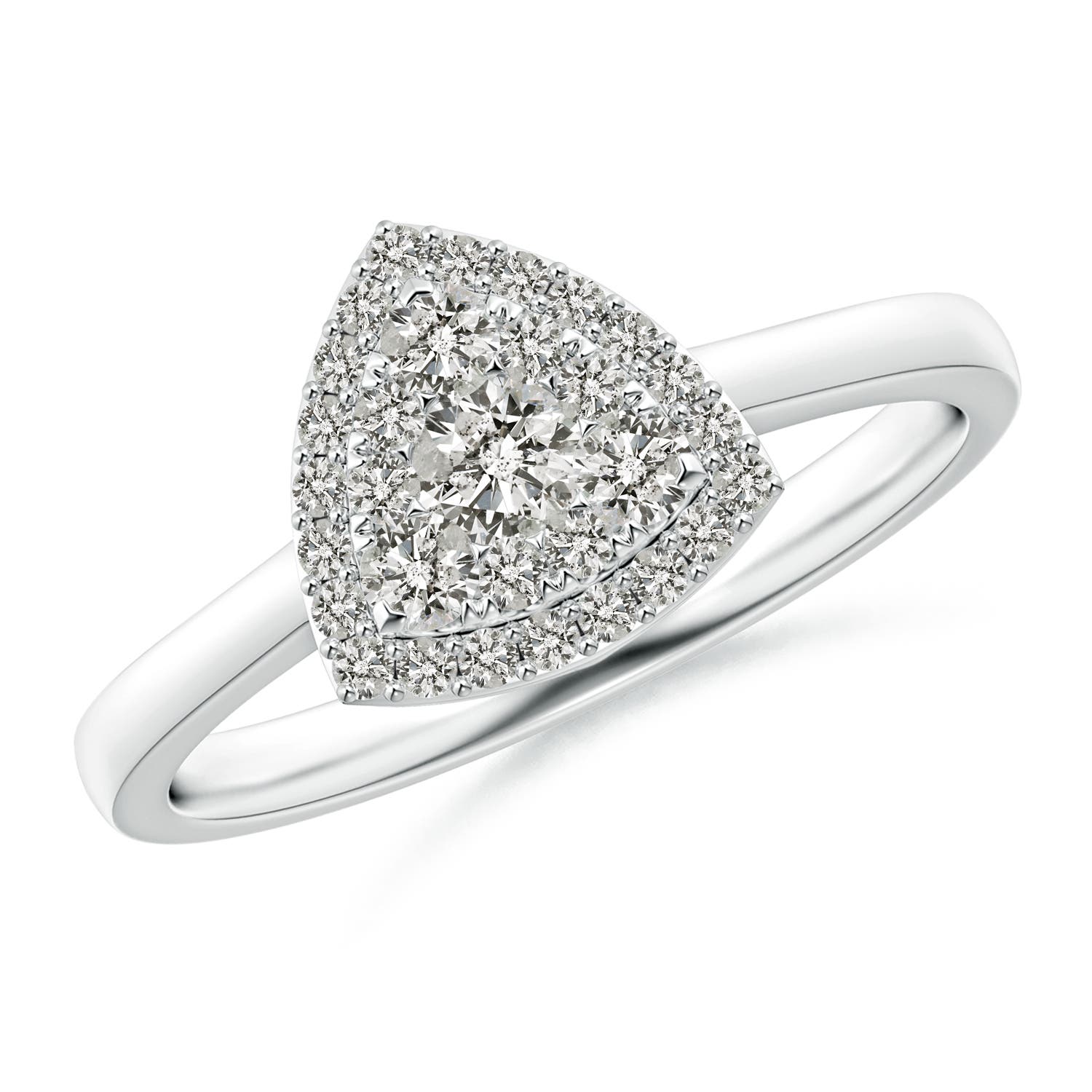 K, I3 / 0.49 CT / 14 KT White Gold