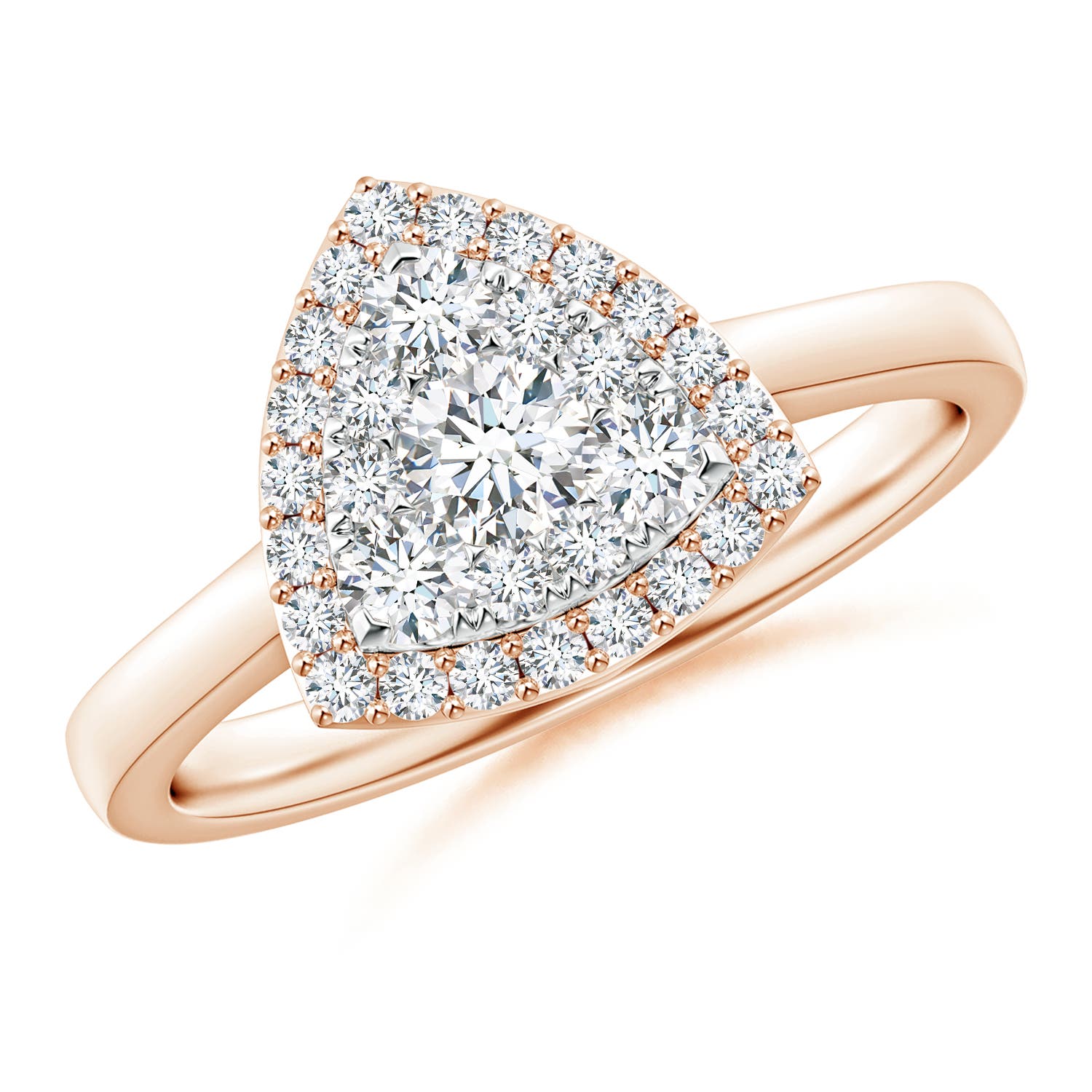 G, VS2 / 0.74 CT / 14 KT Rose Gold