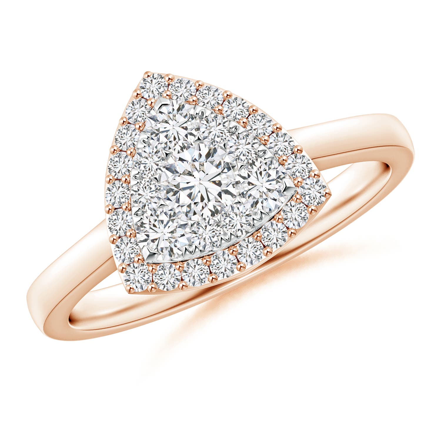 H, SI2 / 0.74 CT / 14 KT Rose Gold