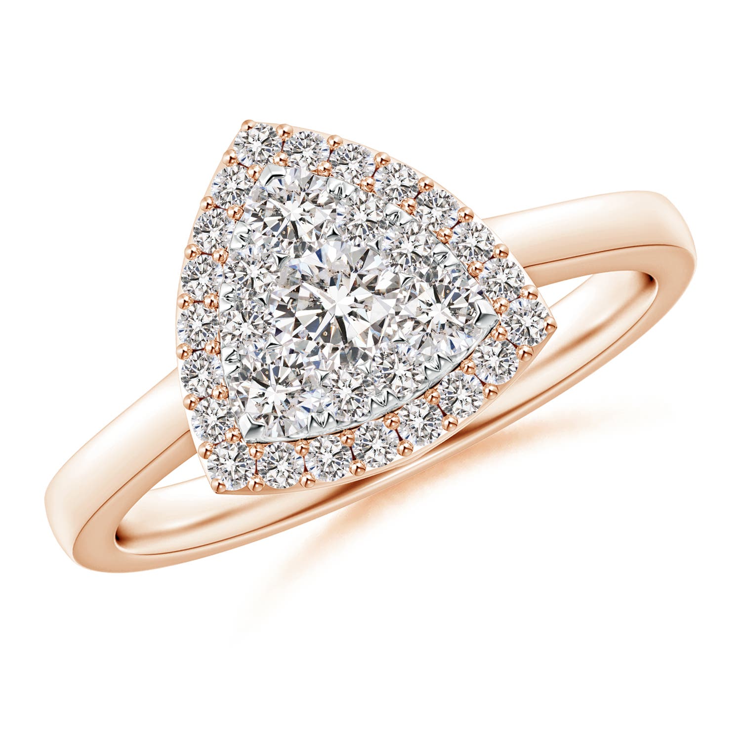 I-J, I1-I2 / 0.74 CT / 14 KT Rose Gold