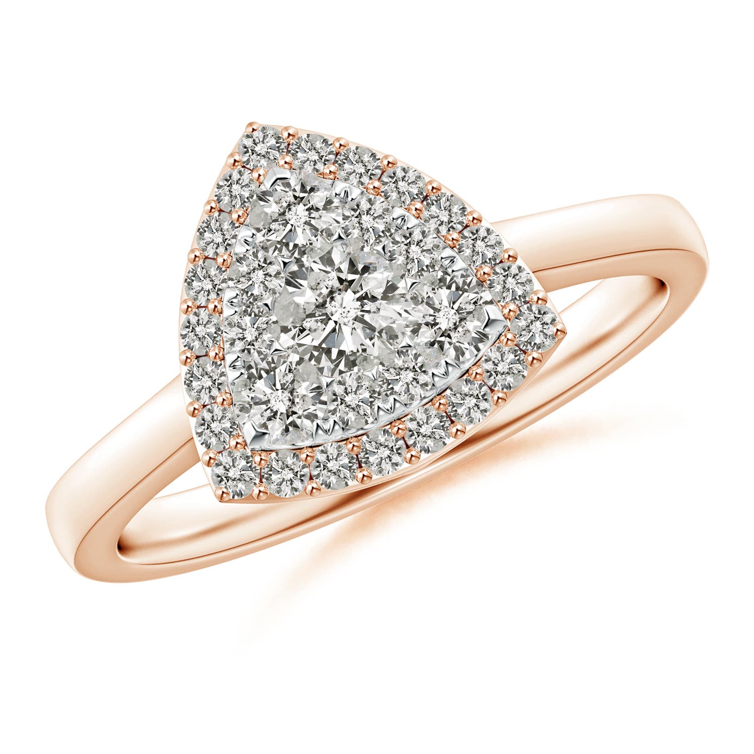 K, I3 / 0.74 CT / 14 KT Rose Gold