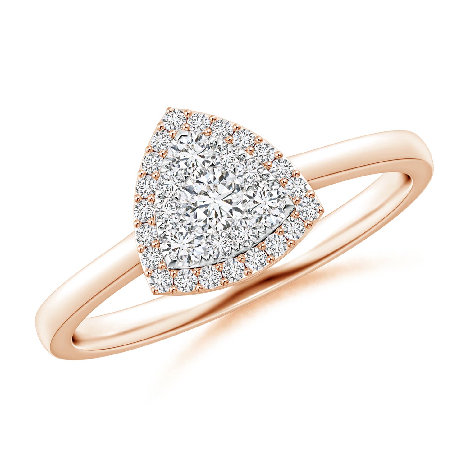 H, SI2 / 0.38 CT / 14 KT Rose Gold