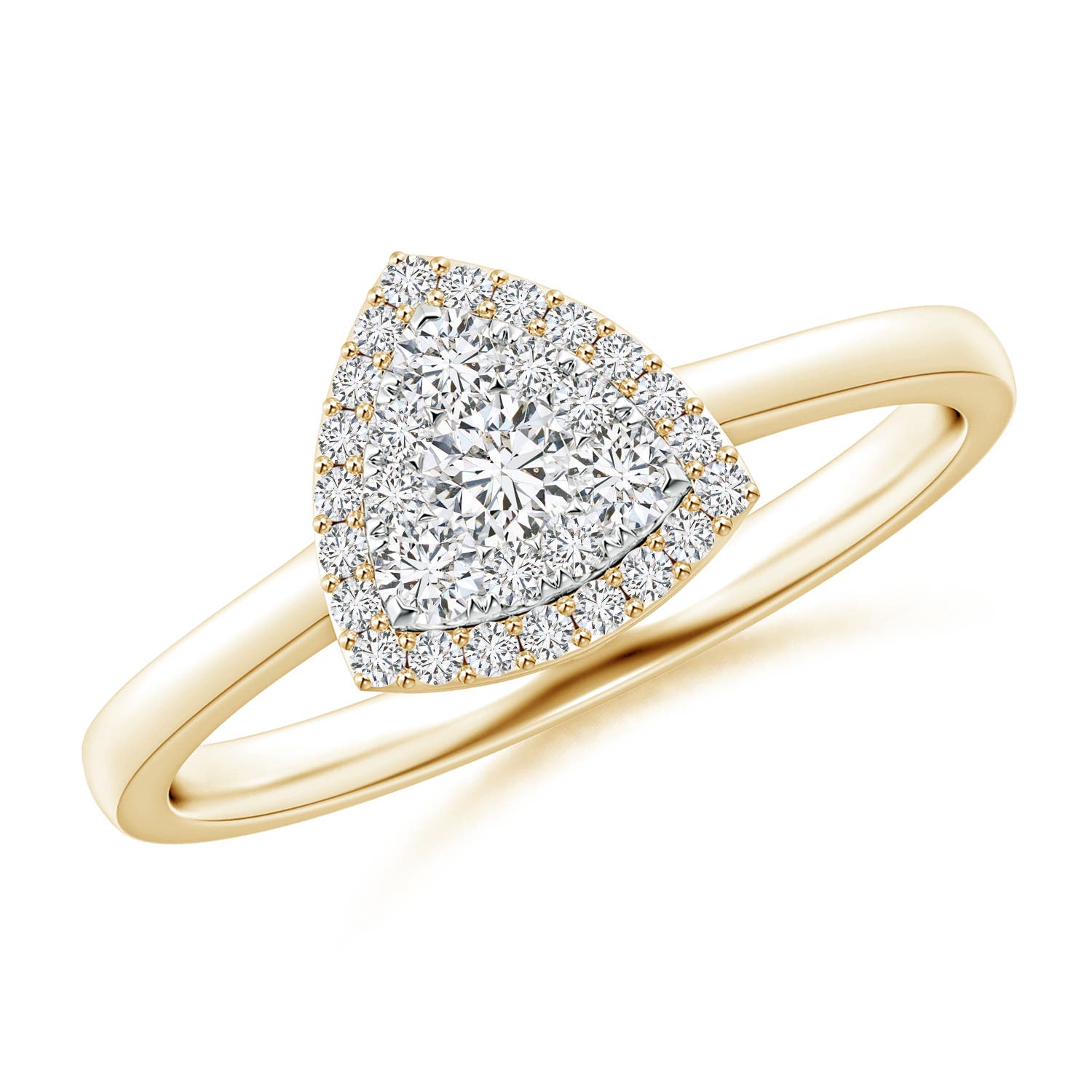 H, SI2 / 0.38 CT / 14 KT Yellow Gold