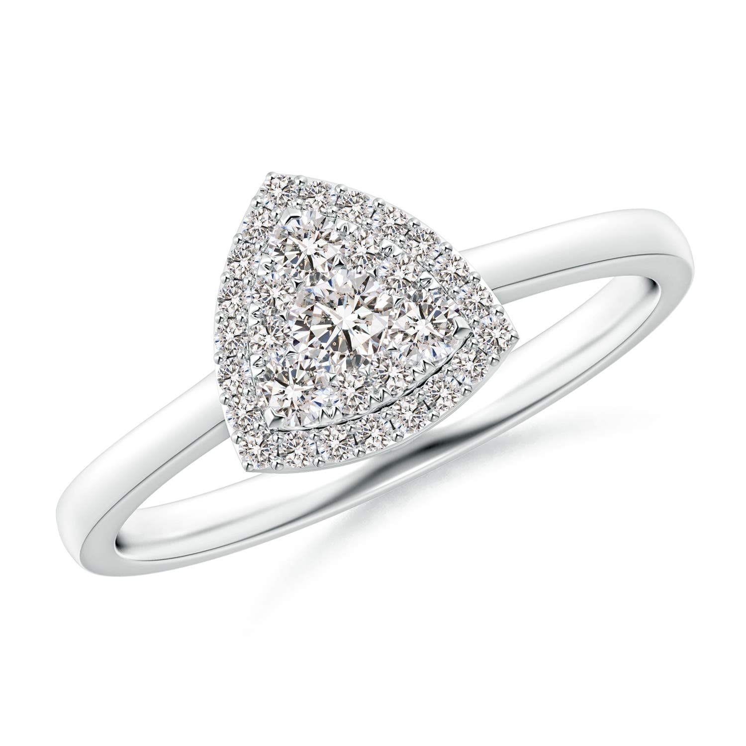 I-J, I1-I2 / 0.38 CT / 14 KT White Gold