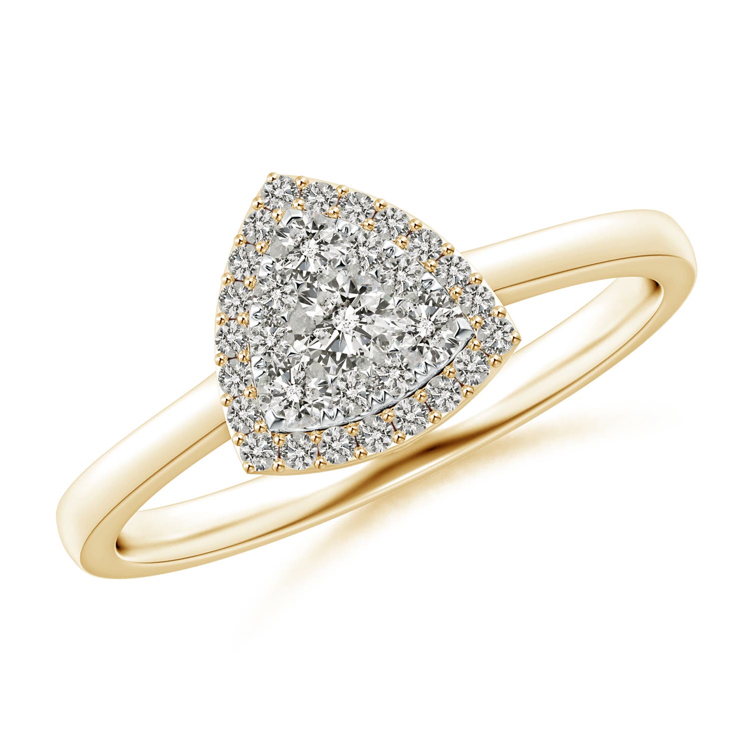 K, I3 / 0.38 CT / 14 KT Yellow Gold