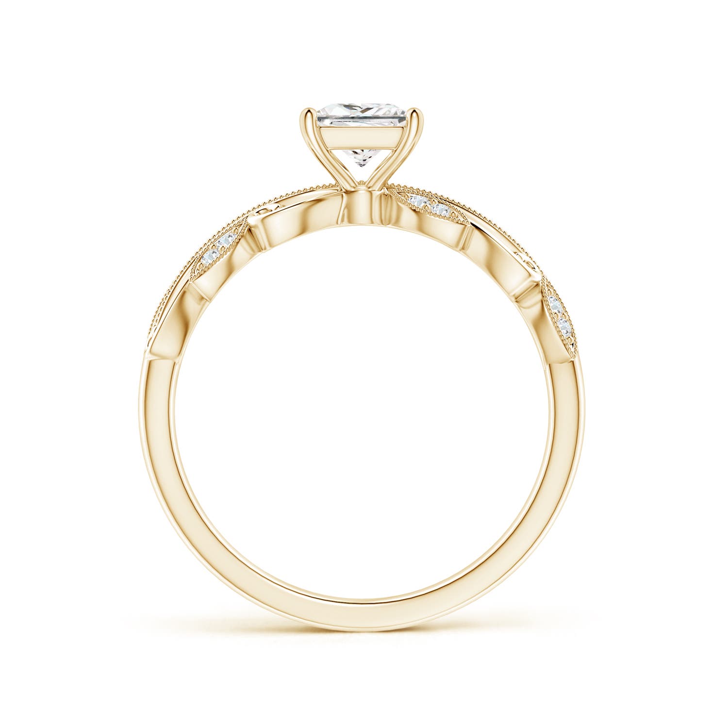 F-G, VS / 0.62 CT / 14 KT Yellow Gold