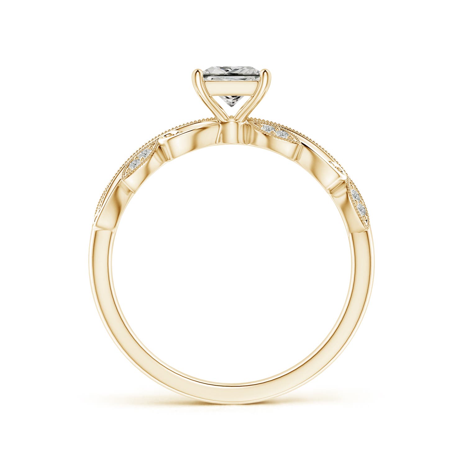 K, I3 / 0.61 CT / 14 KT Yellow Gold