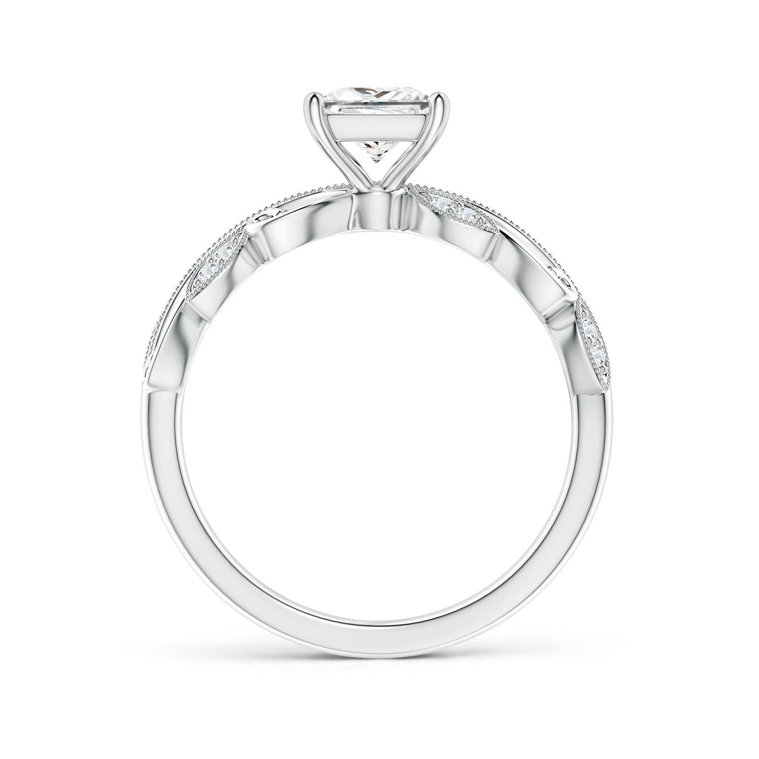 F-G, VS / 0.98 CT / 14 KT White Gold