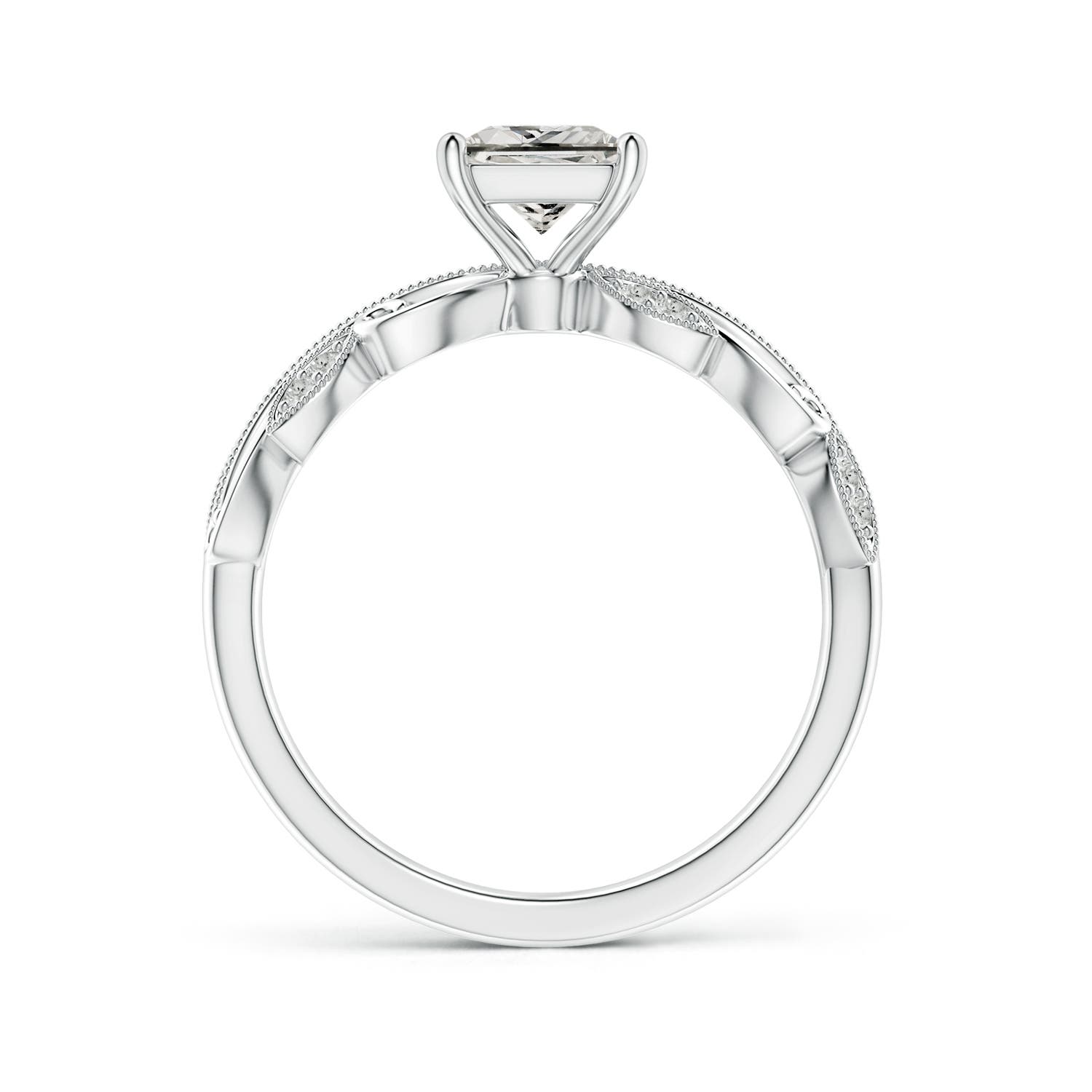 K, I3 / 0.98 CT / 14 KT White Gold