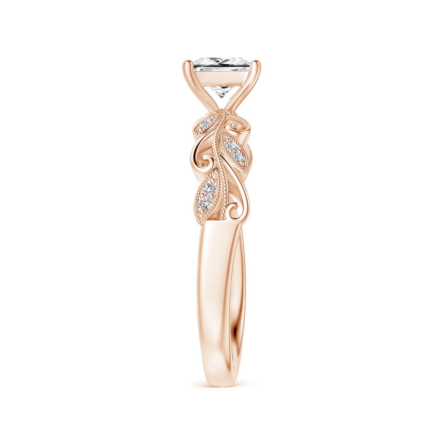 I-J, I1-I2 / 0.77 CT / 14 KT Rose Gold