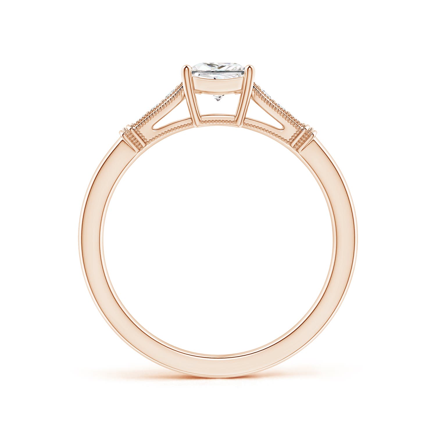 G, VS2 / 0.6 CT / 14 KT Rose Gold