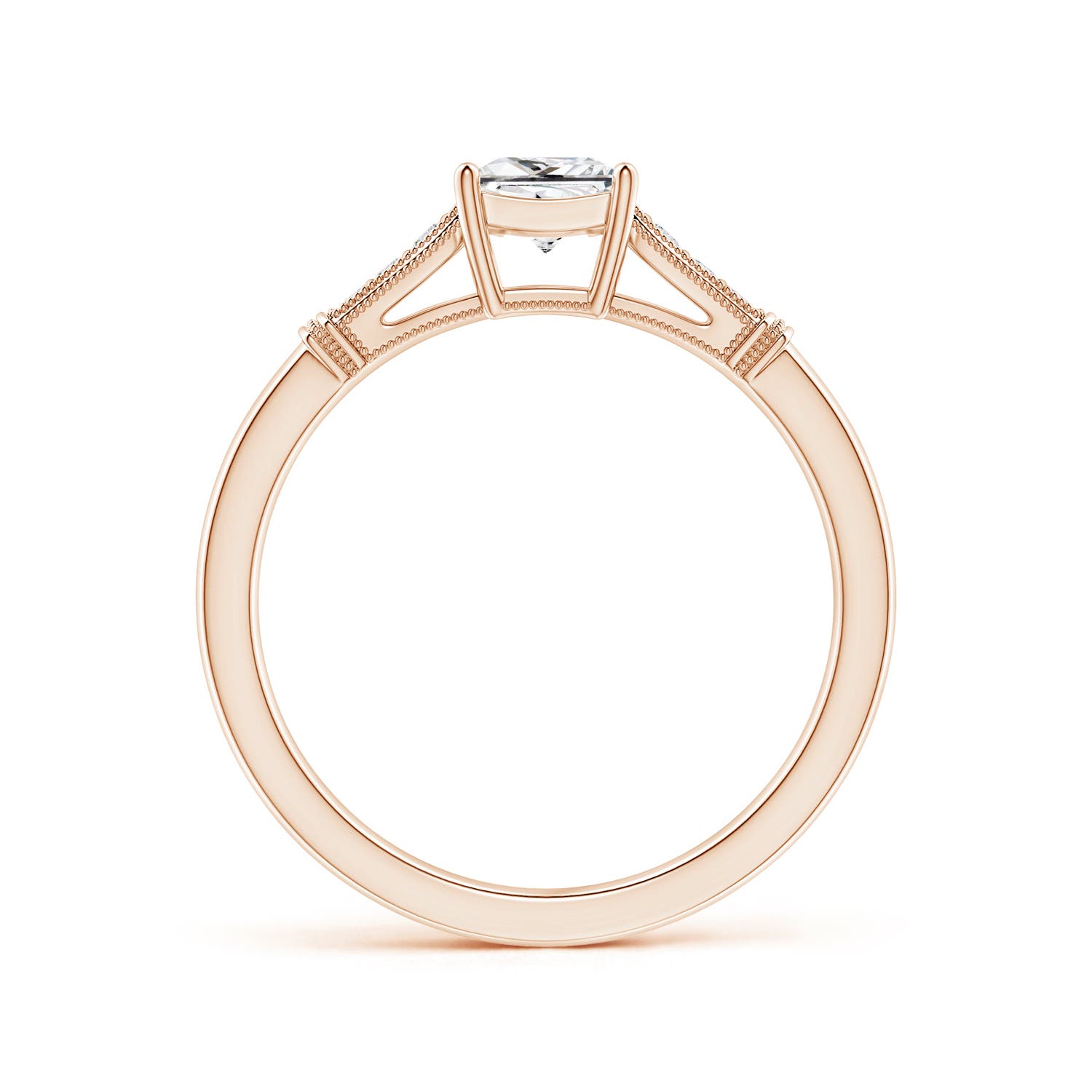 H, SI2 / 0.6 CT / 14 KT Rose Gold