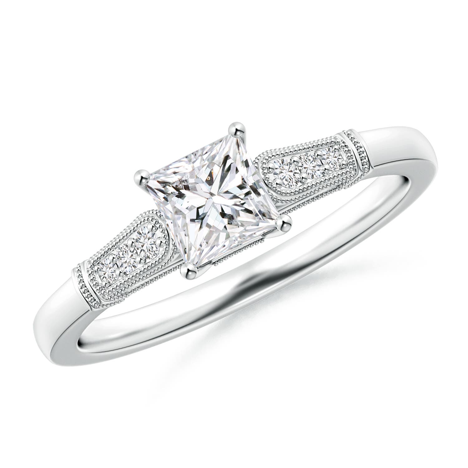 H, SI2 / 0.6 CT / 14 KT White Gold