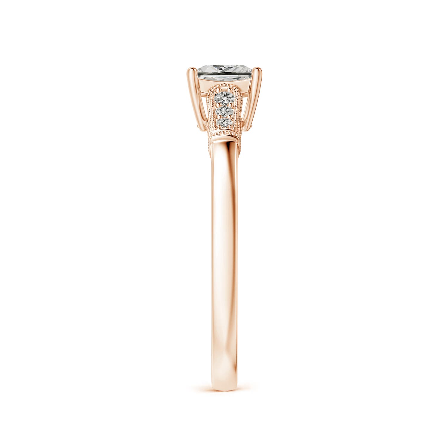 K, I3 / 0.6 CT / 14 KT Rose Gold