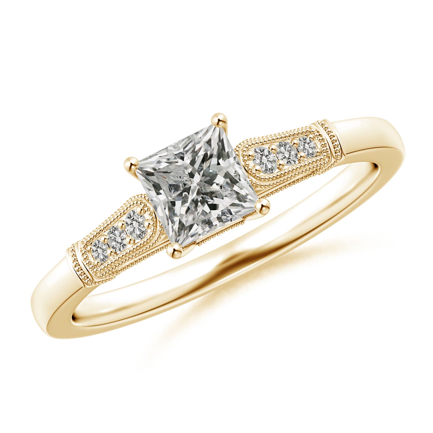 K, I3 / 0.6 CT / 14 KT Yellow Gold