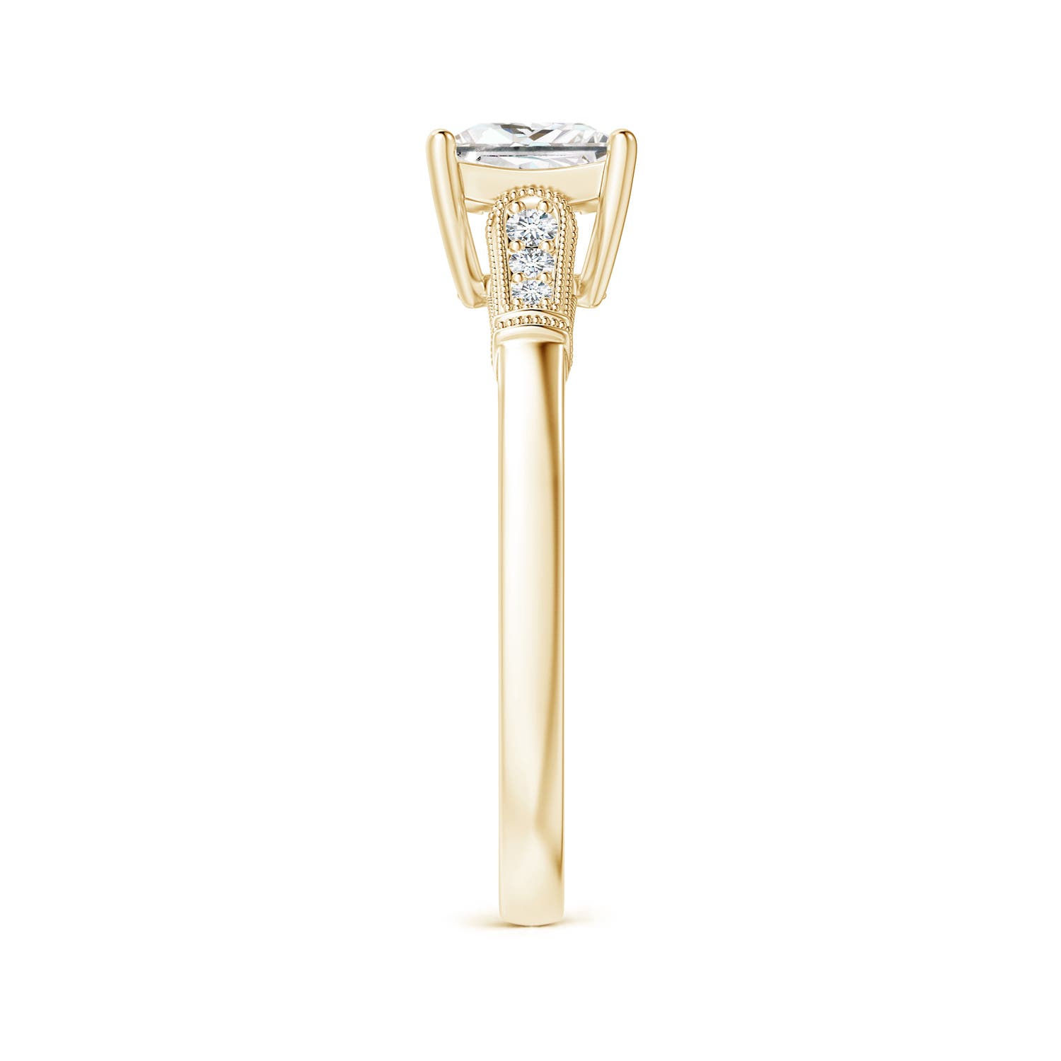 G, VS2 / 0.98 CT / 14 KT Yellow Gold