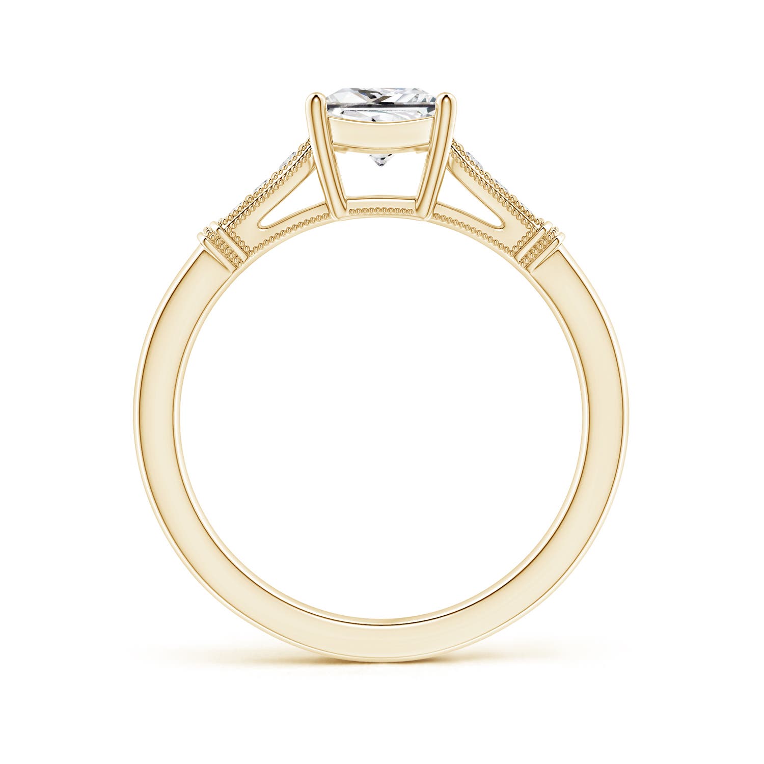 H, SI2 / 0.98 CT / 14 KT Yellow Gold