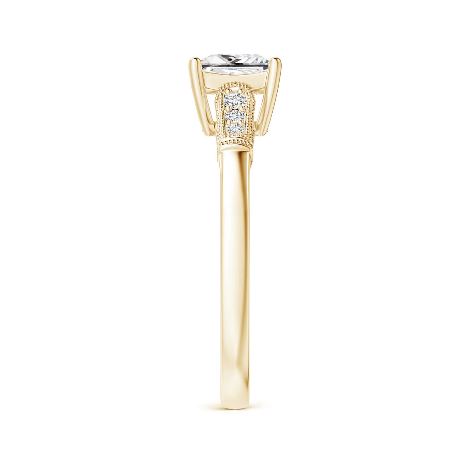 H, SI2 / 0.98 CT / 14 KT Yellow Gold