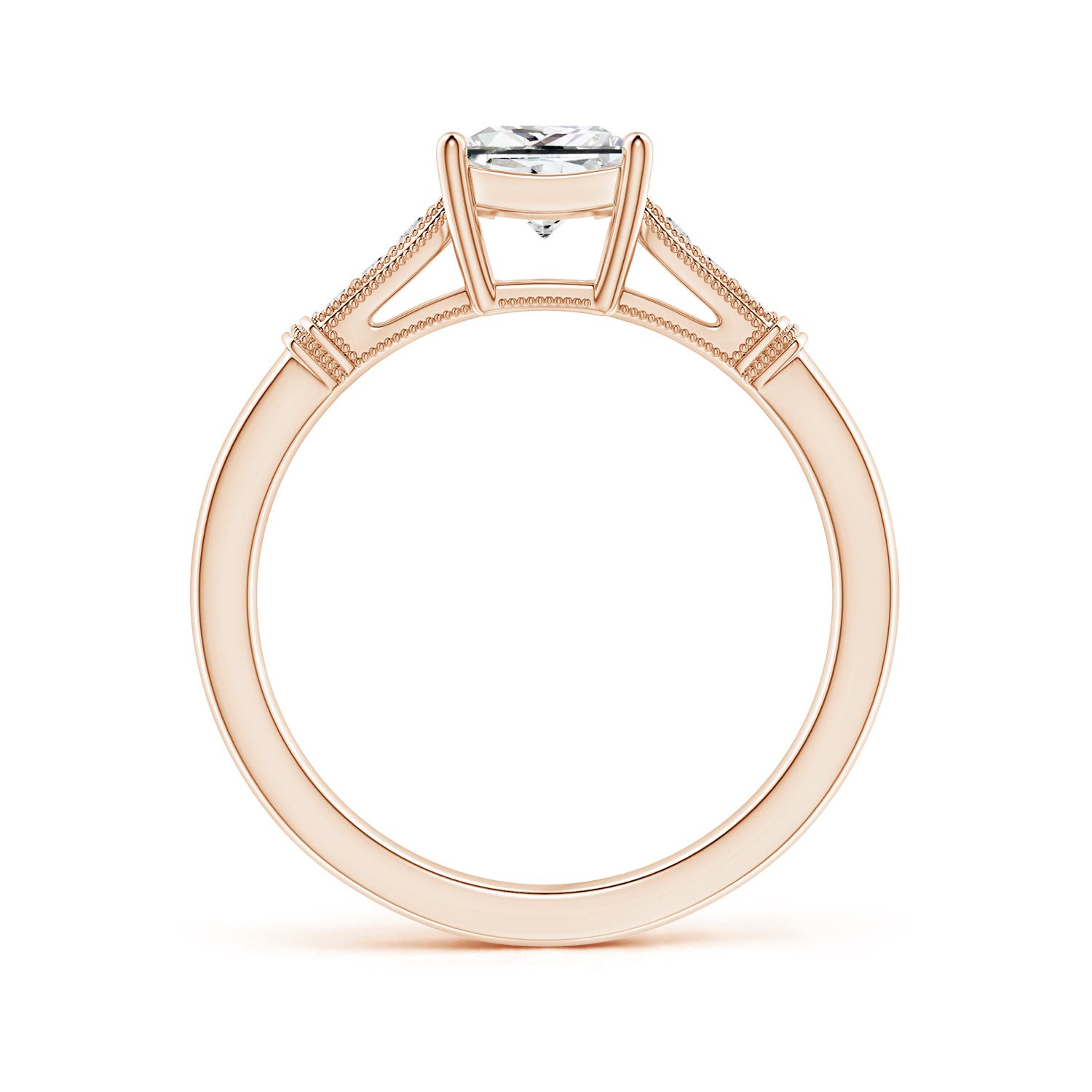 I-J, I1-I2 / 0.98 CT / 14 KT Rose Gold