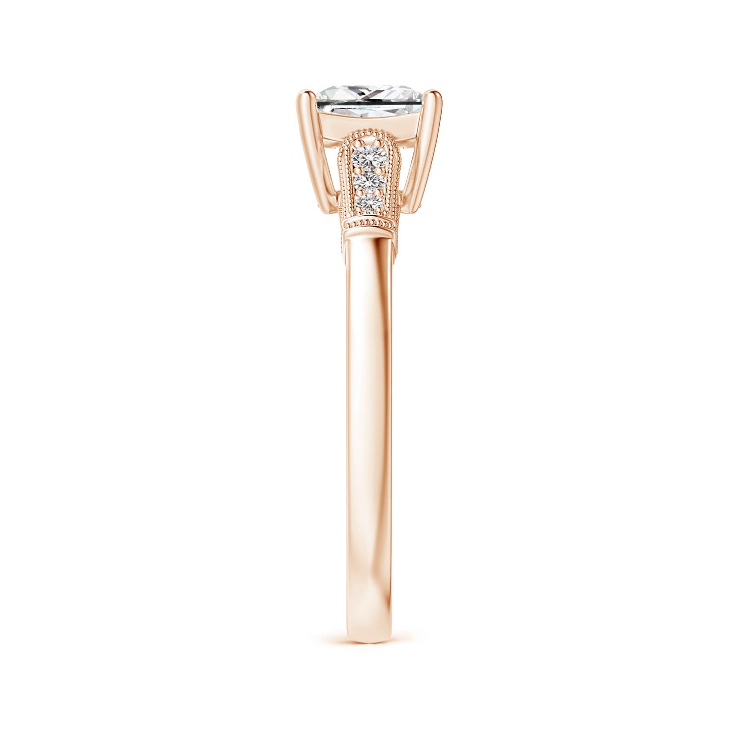 I-J, I1-I2 / 0.98 CT / 14 KT Rose Gold