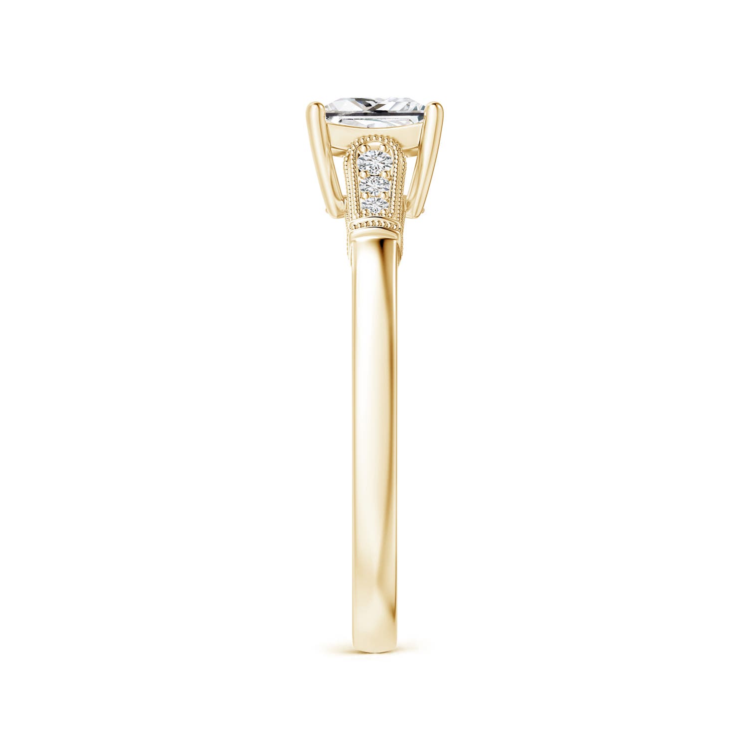 H, SI2 / 0.76 CT / 14 KT Yellow Gold