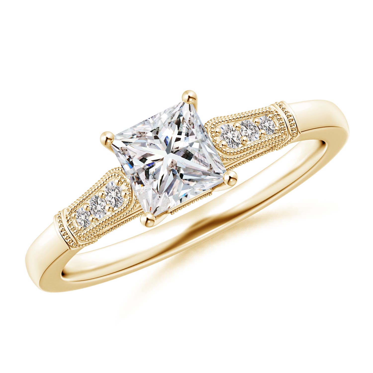 I-J, I1-I2 / 0.76 CT / 14 KT Yellow Gold