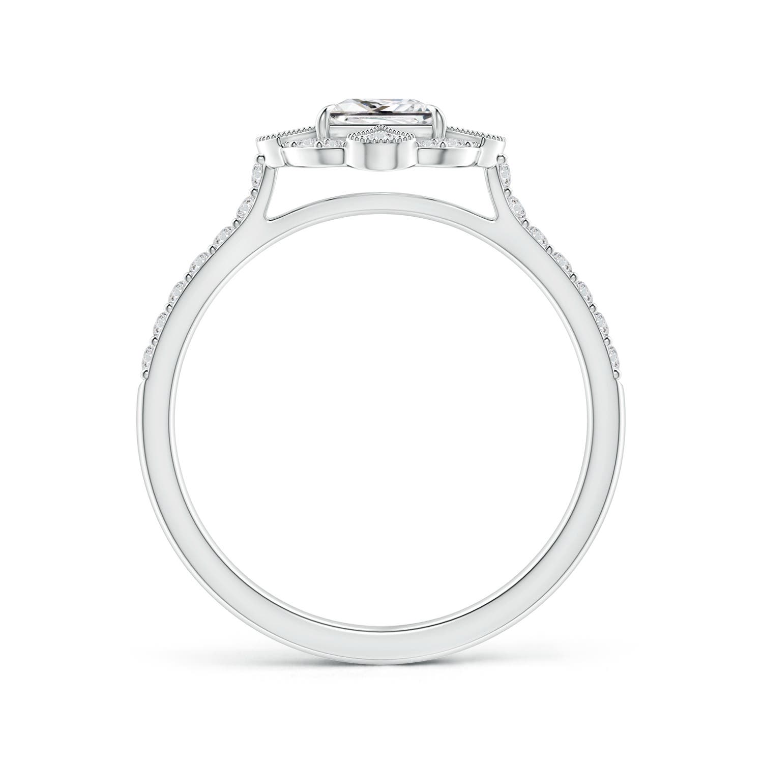 H, SI2 / 0.9 CT / 14 KT White Gold