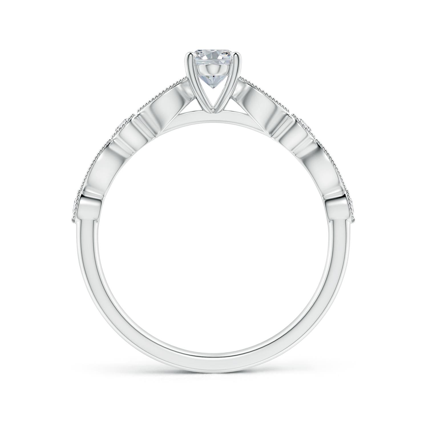 H, SI2 / 0.62 CT / 14 KT White Gold