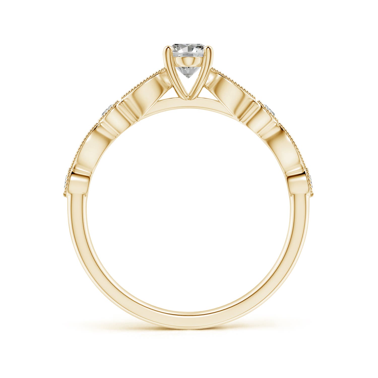 K, I3 / 0.62 CT / 14 KT Yellow Gold