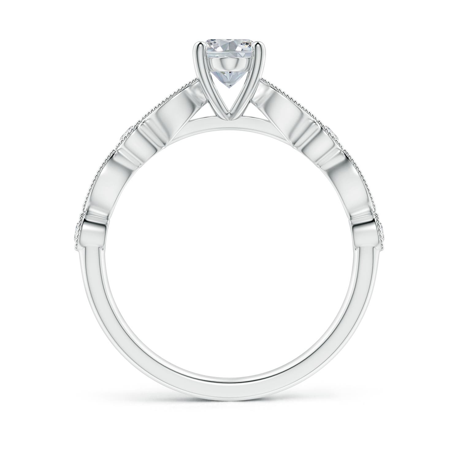 H, SI2 / 0.98 CT / 14 KT White Gold