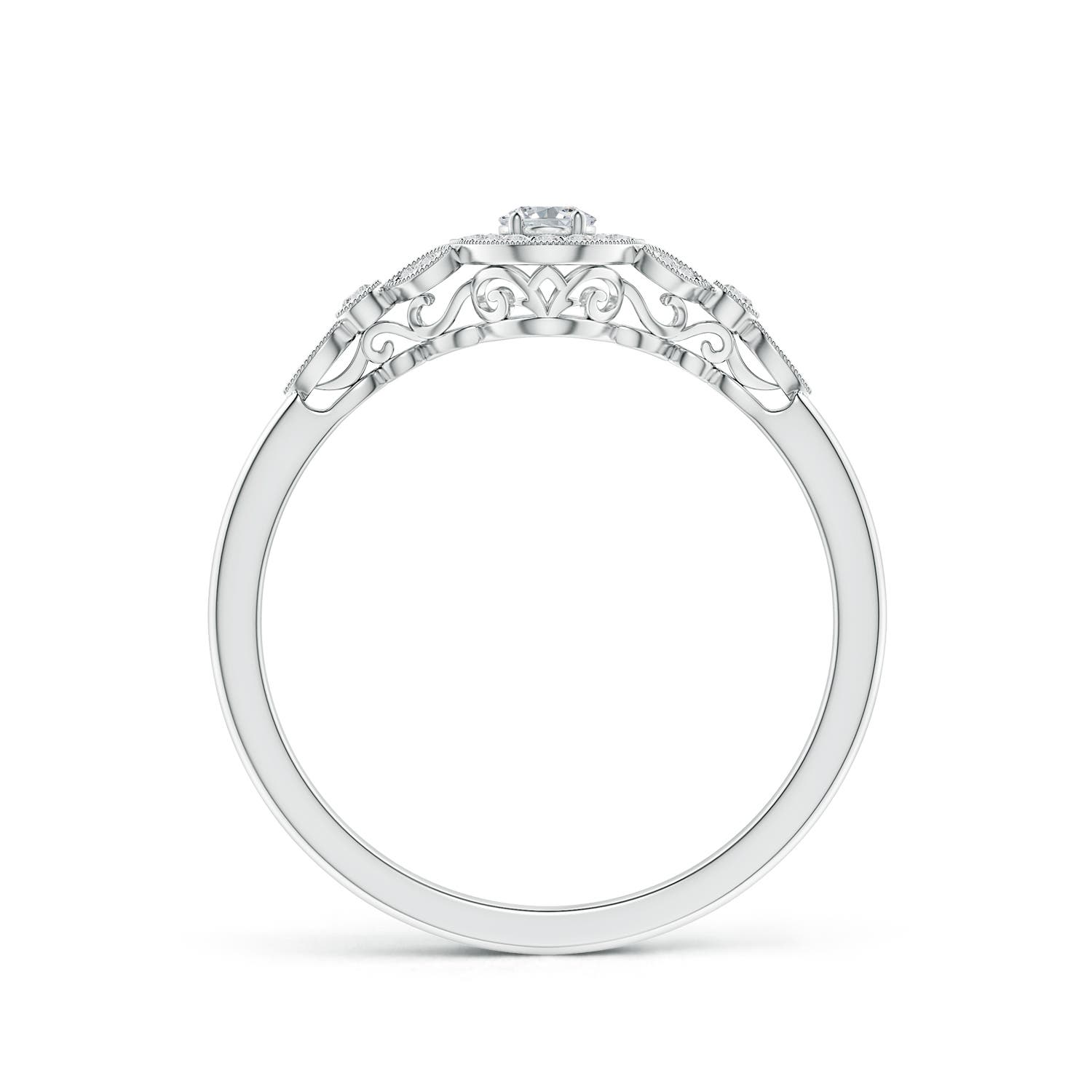 H, SI2 / 0.33 CT / 14 KT White Gold