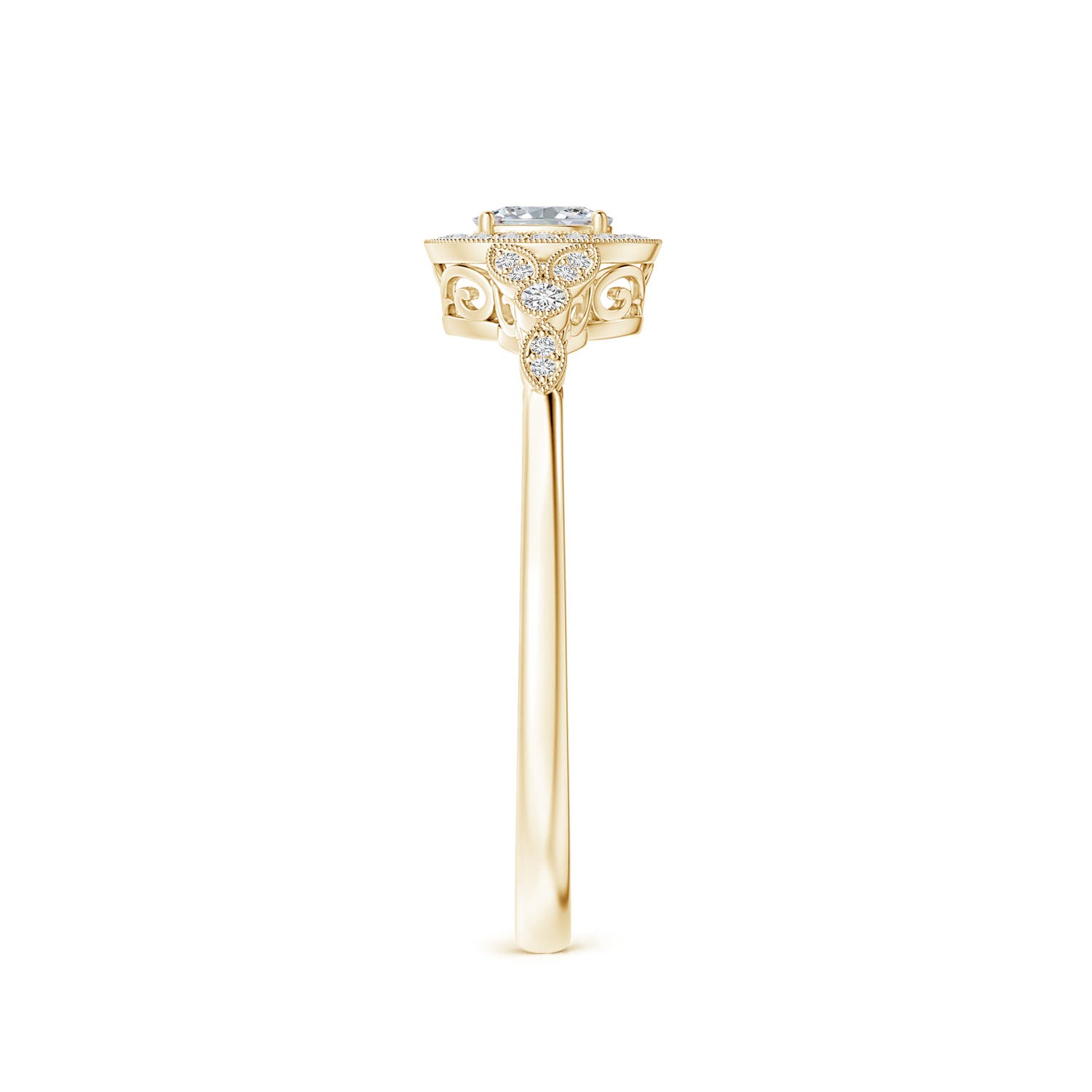 H, SI2 / 0.33 CT / 14 KT Yellow Gold