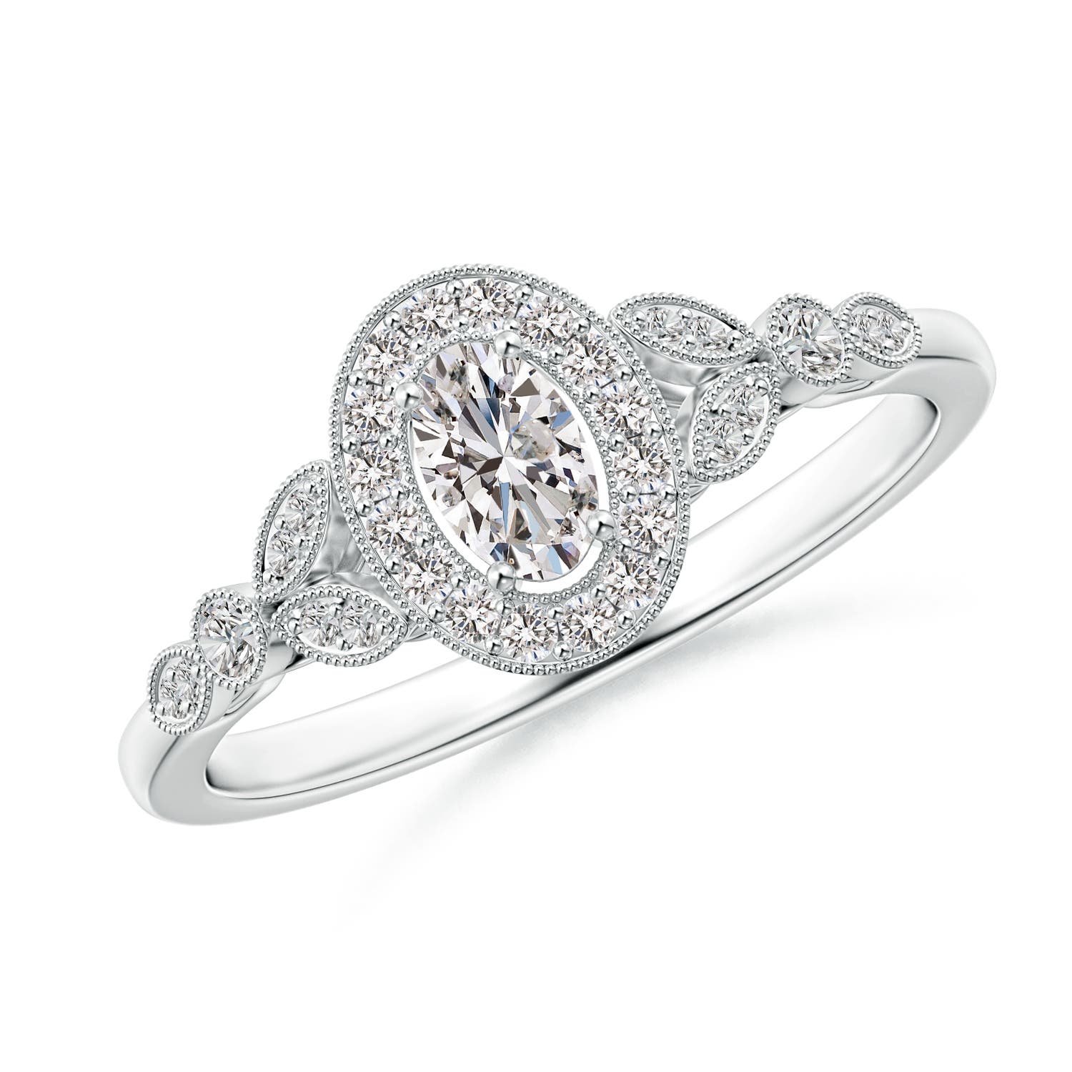 I-J, I1-I2 / 0.49 CT / 14 KT White Gold