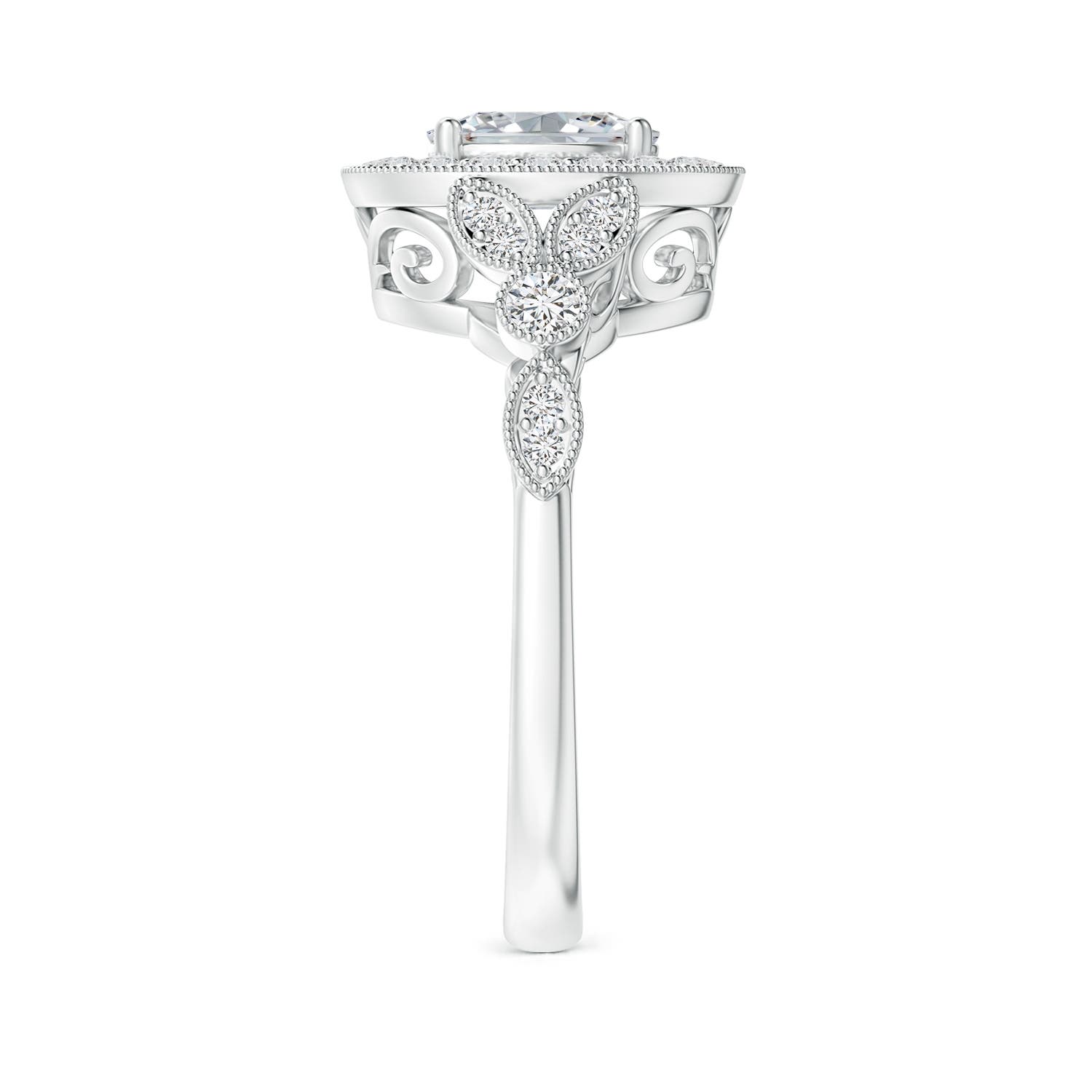 H, SI2 / 1.16 CT / 14 KT White Gold