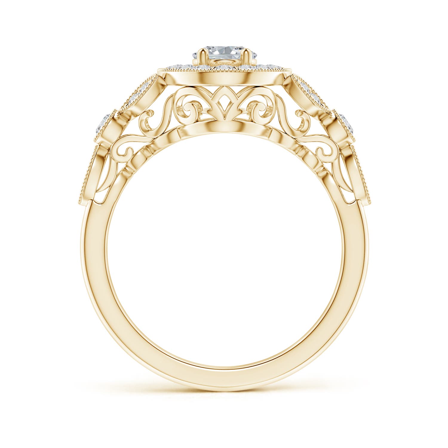 H, SI2 / 1.16 CT / 14 KT Yellow Gold