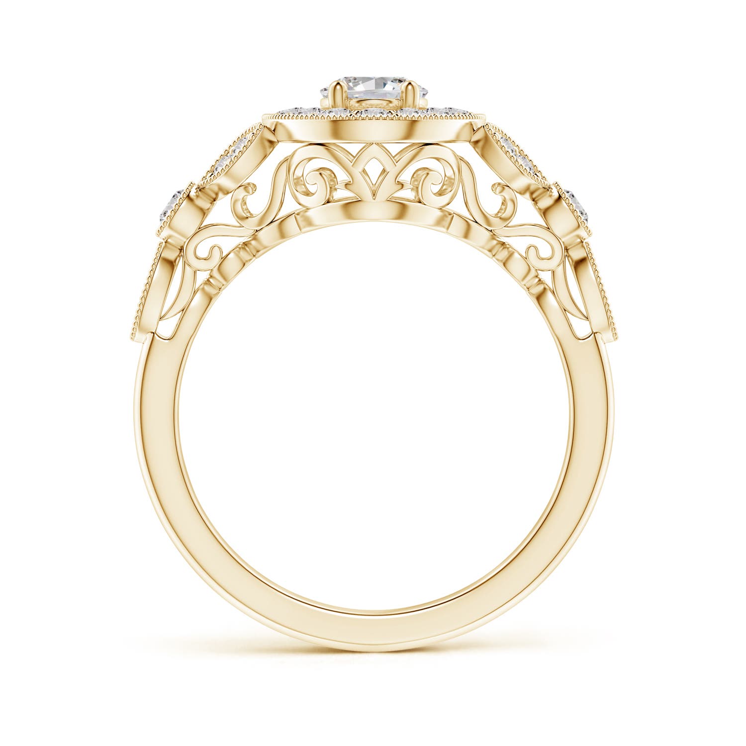 I-J, I1-I2 / 1.16 CT / 14 KT Yellow Gold