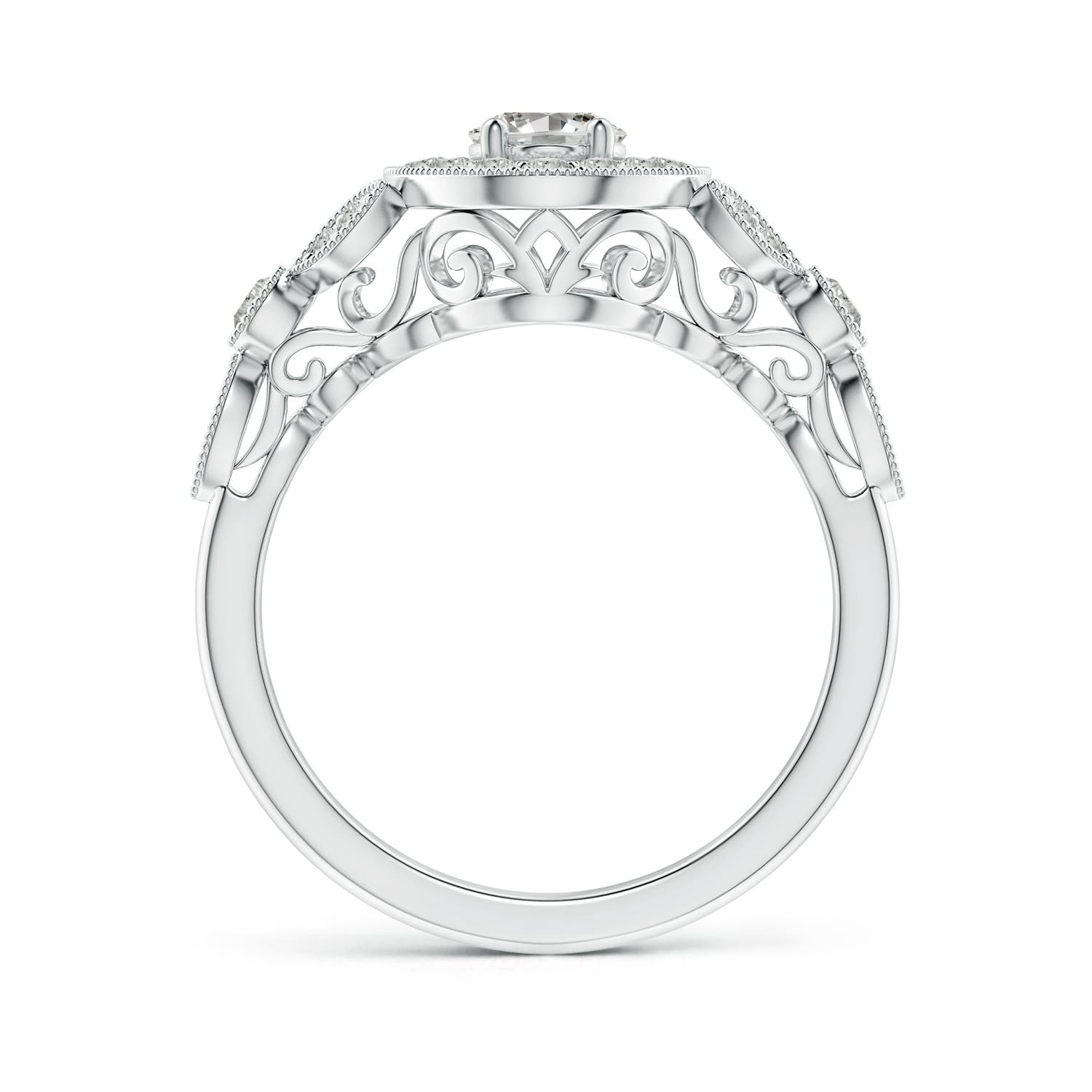 K, I3 / 1.16 CT / 14 KT White Gold