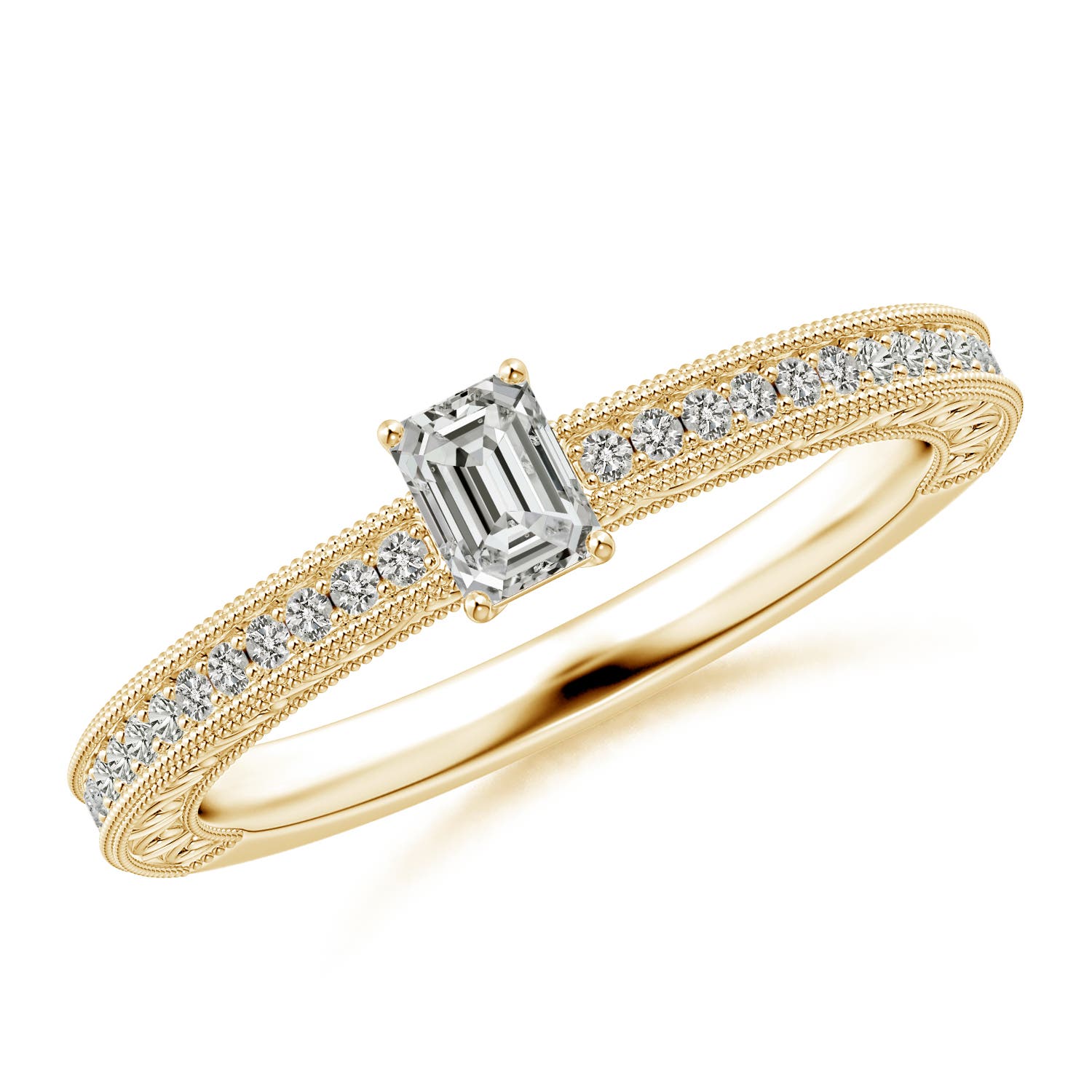 K, I3 / 0.39 CT / 14 KT Yellow Gold