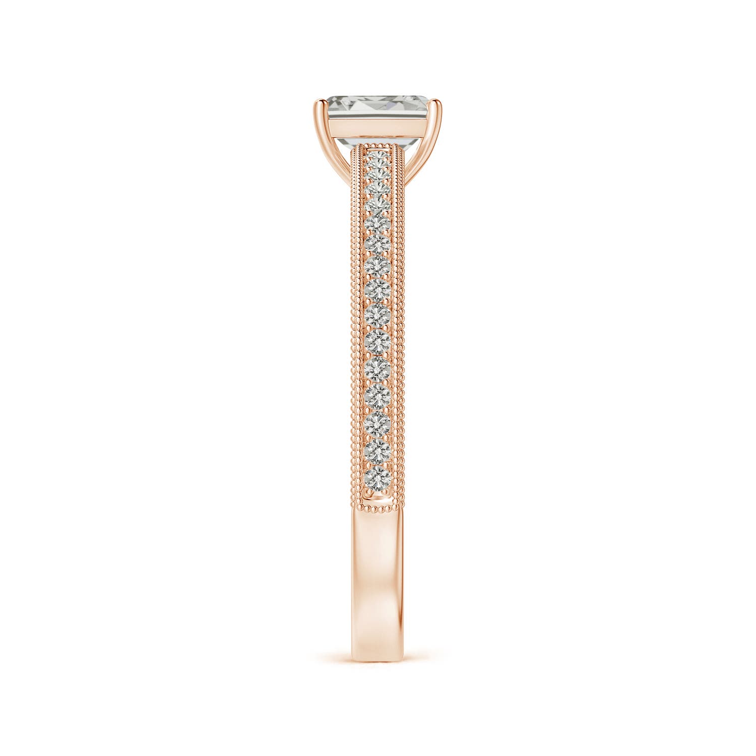 K, I3 / 0.51 CT / 14 KT Rose Gold