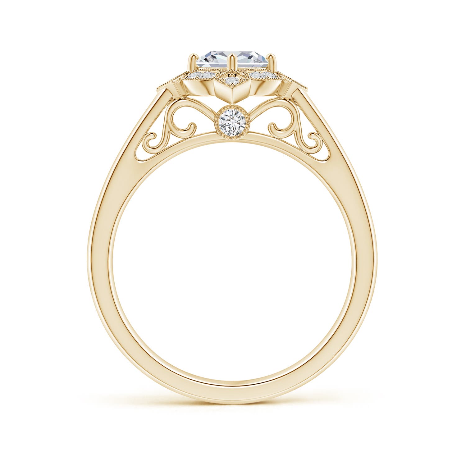 H, SI2 / 0.51 CT / 14 KT Yellow Gold