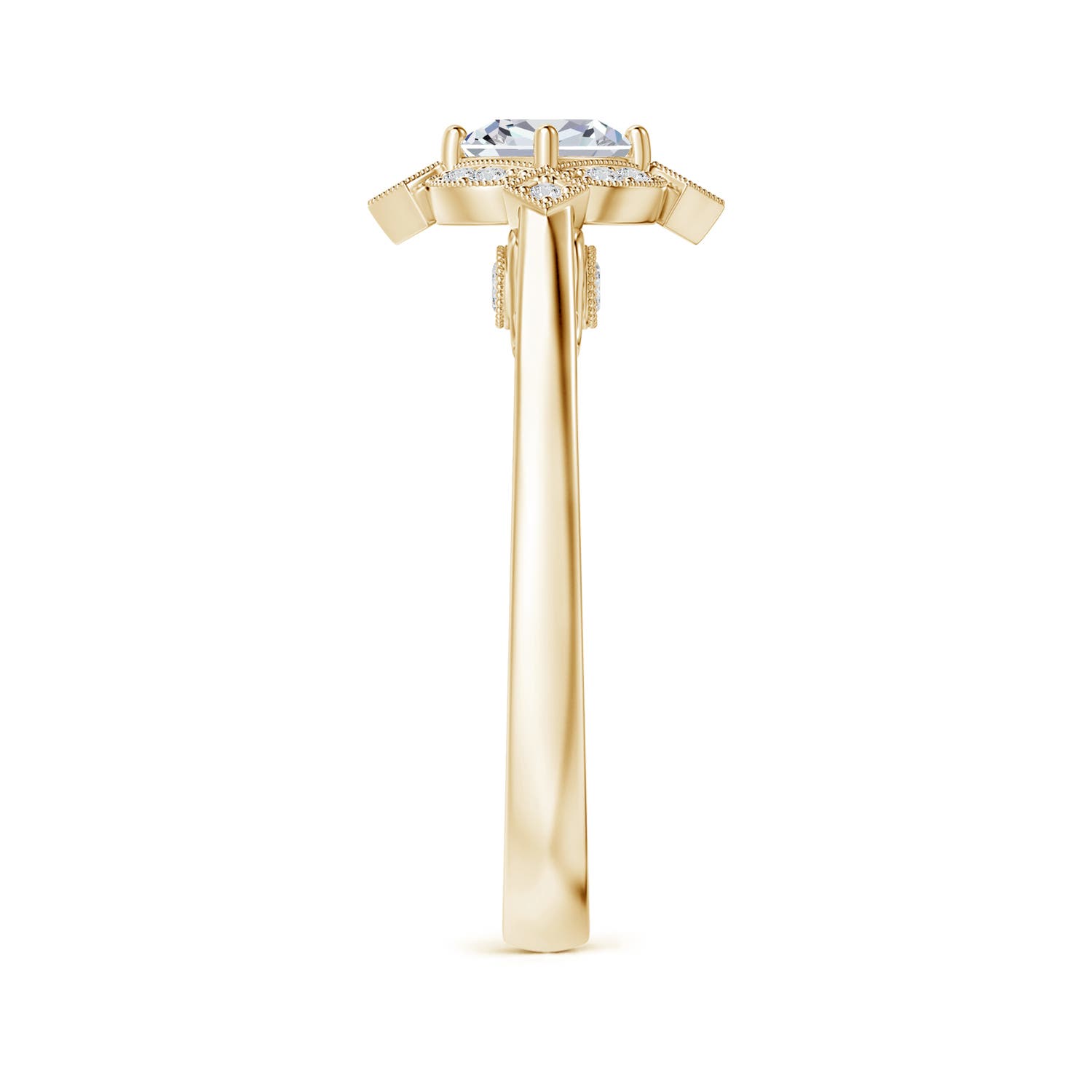 H, SI2 / 0.51 CT / 14 KT Yellow Gold